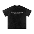 Still Being Molded Washed Oversized T-Shirt