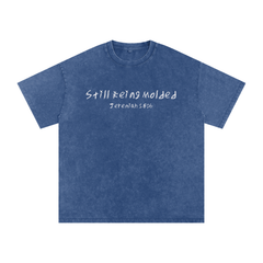 Still Being Molded Washed Oversized T-Shirt