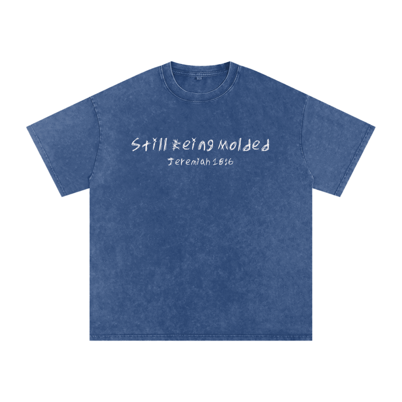 Still Being Molded Washed Oversized T-Shirt