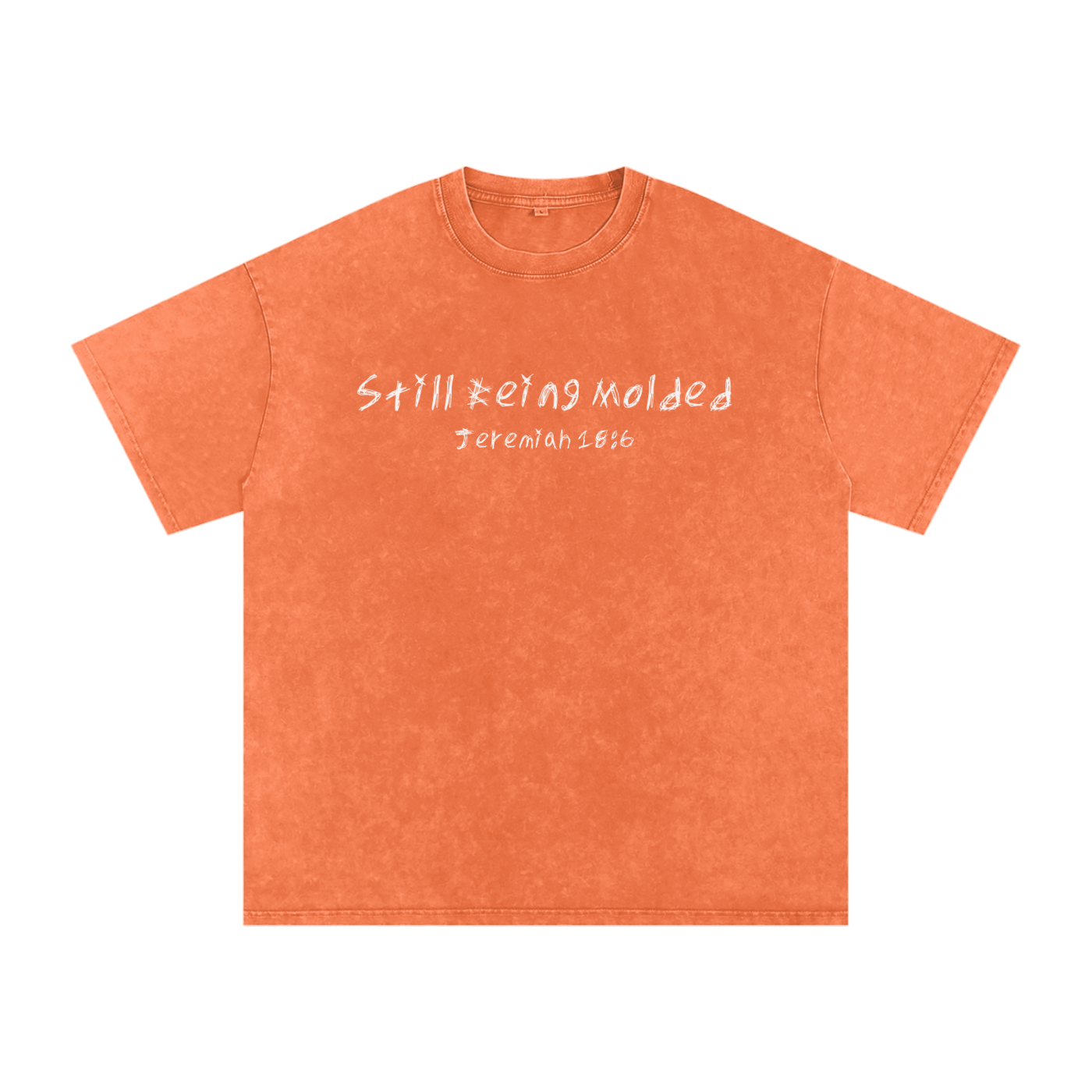 Still Being Molded Washed Oversized T-Shirt