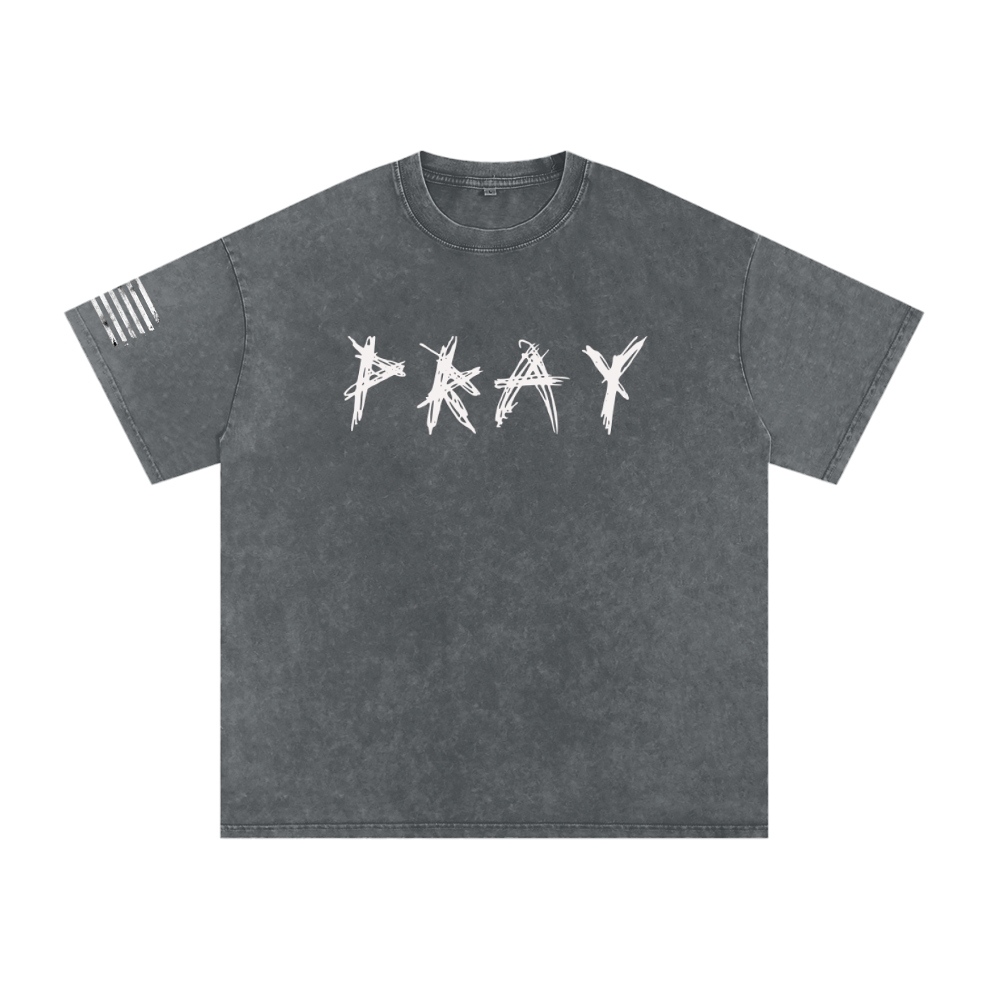 Washed-Out “Pray” T-Shirt