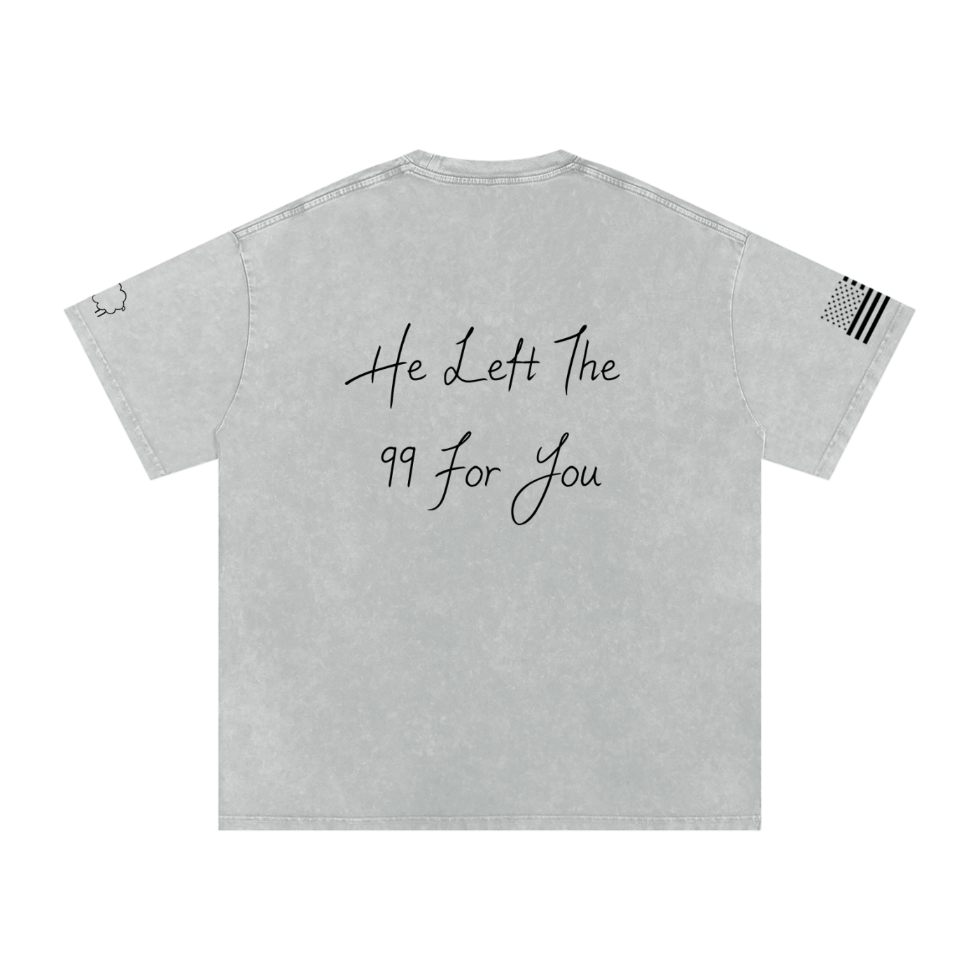 Vintage Washed “He Left the 99” Tee