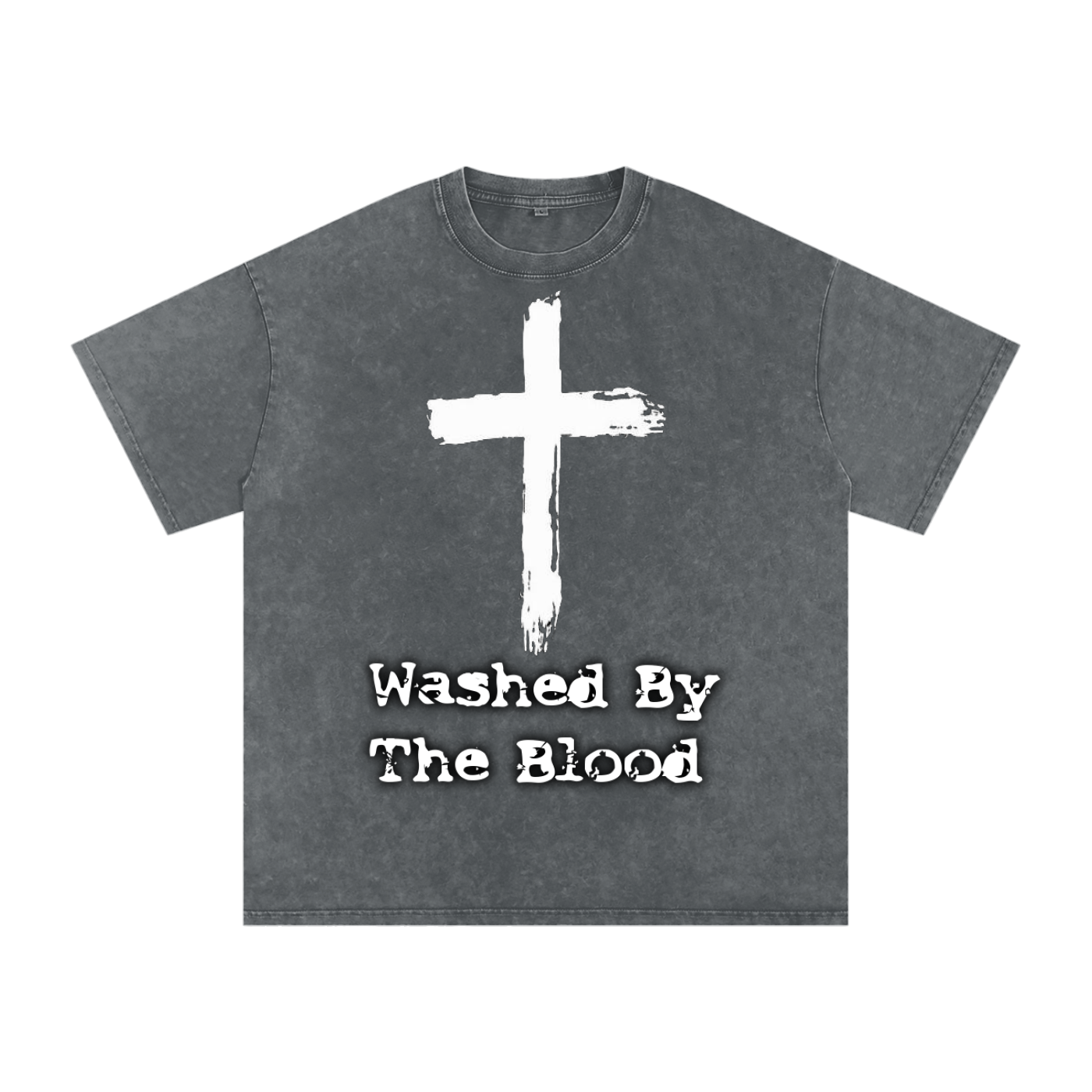 Vintage Washed By The Blood Tee