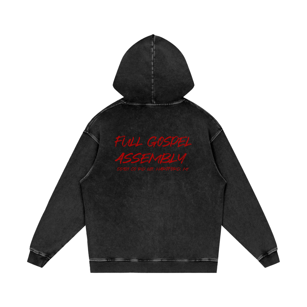 Full Gospel Assembly Washed Out Hoodie
