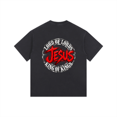 Jesus Lord Of Lords King of Kings Washed Tee