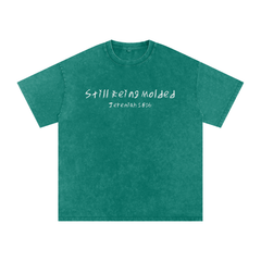 Still Being Molded Washed Oversized T-Shirt