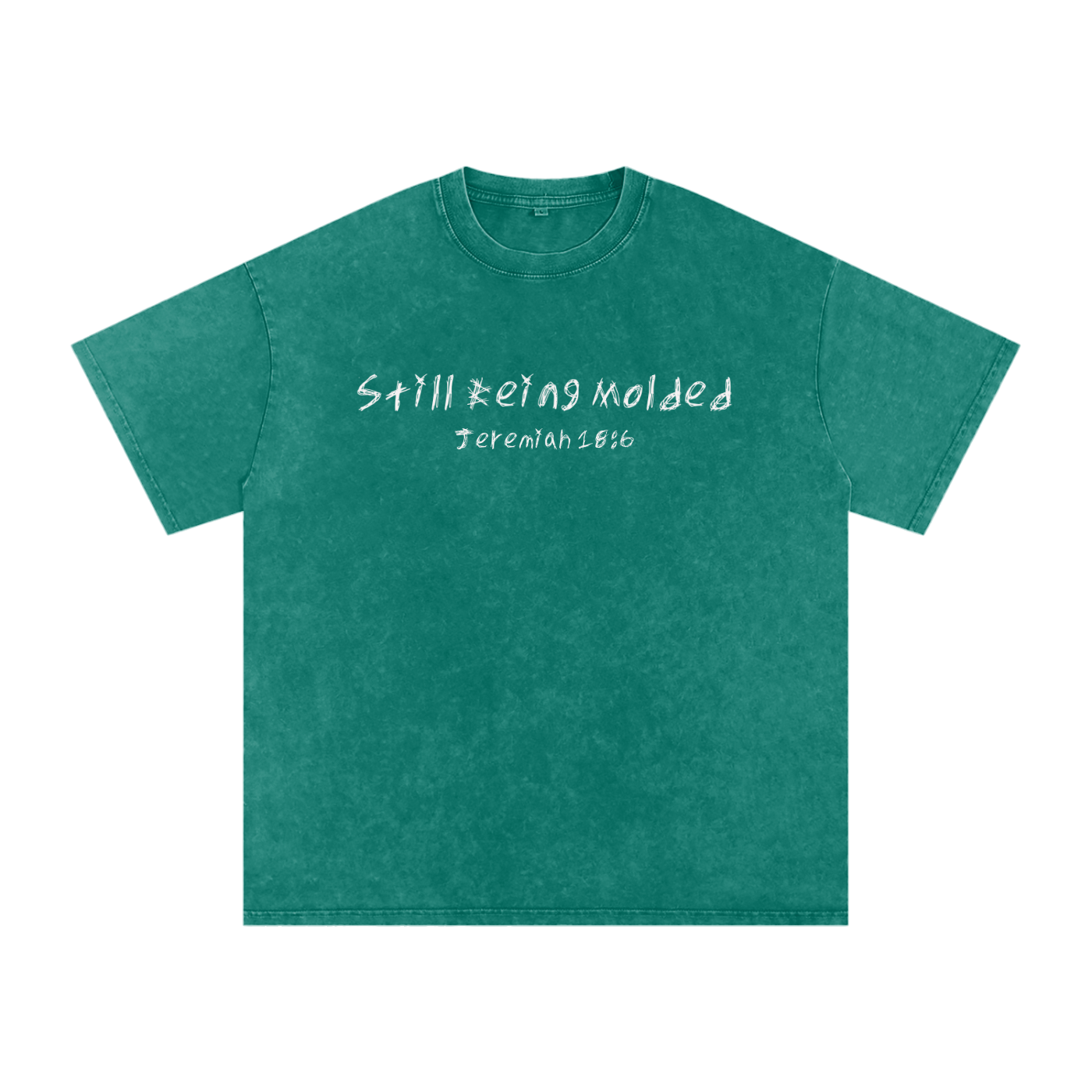 Still Being Molded Washed Oversized T-Shirt