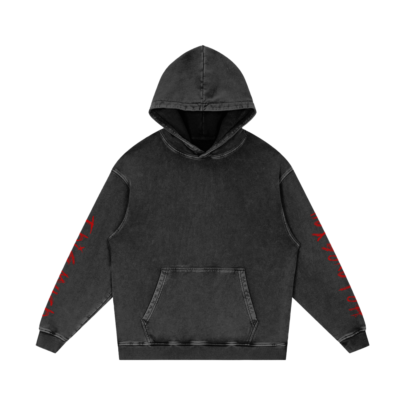 Vintage Washed “He Loves You This Much” Hoodie