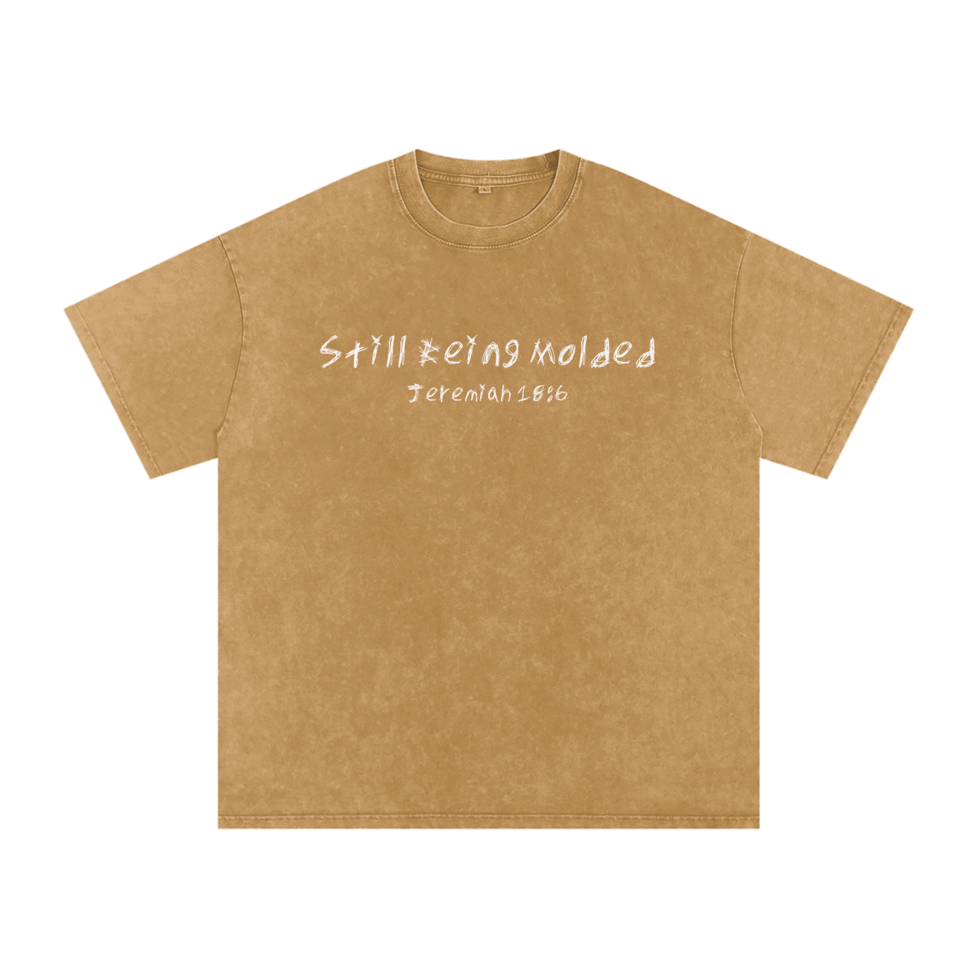 Still Being Molded Washed Oversized T-Shirt