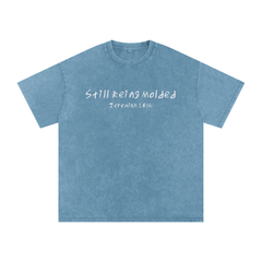 Still Being Molded Washed Oversized T-Shirt