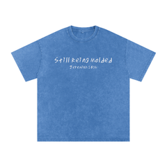 Still Being Molded Washed Oversized T-Shirt