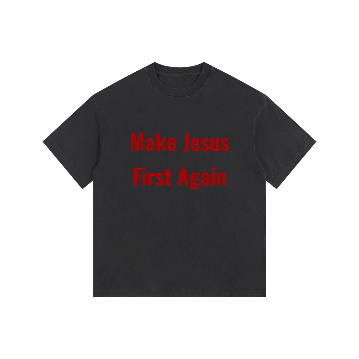 Make Jesus First Again – Vintage Washed Tee