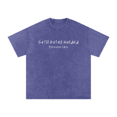 Still Being Molded Washed Oversized T-Shirt