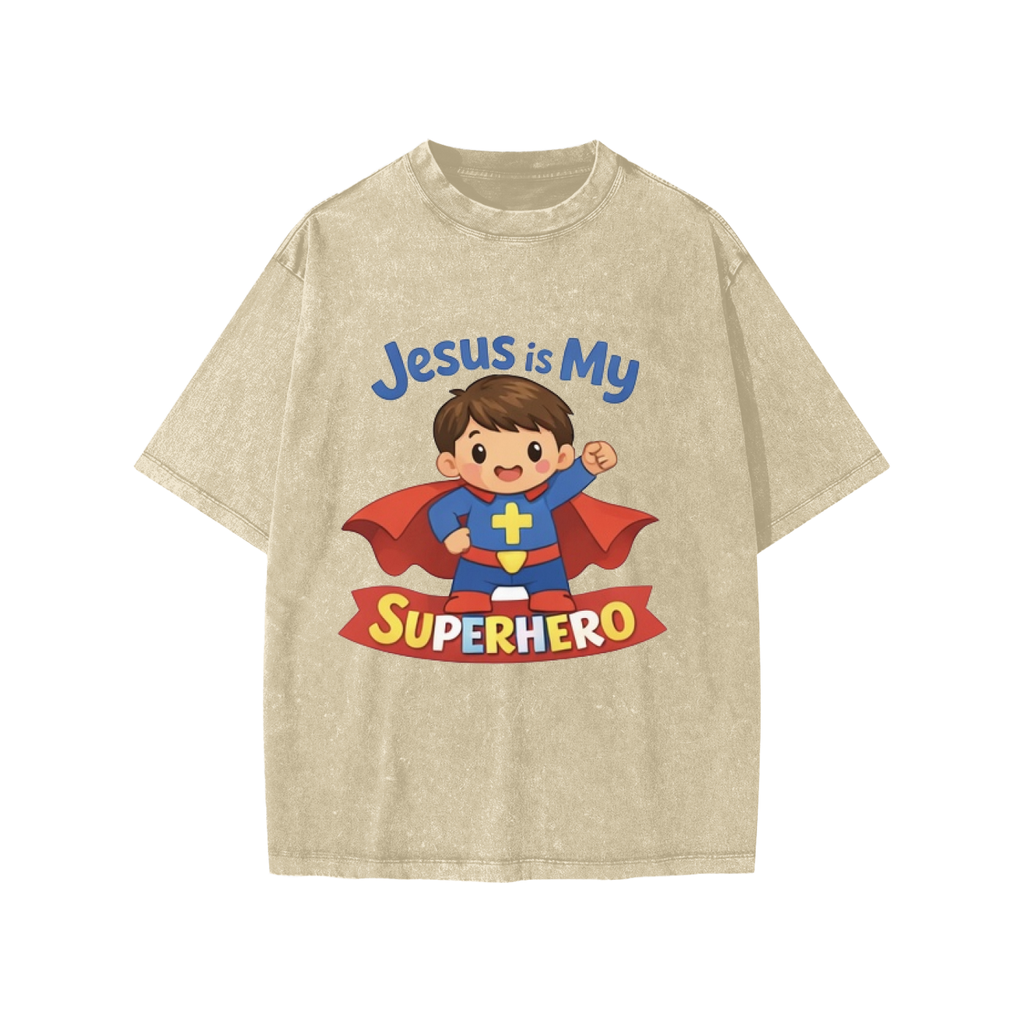 Jesus Is My Superhero Tee